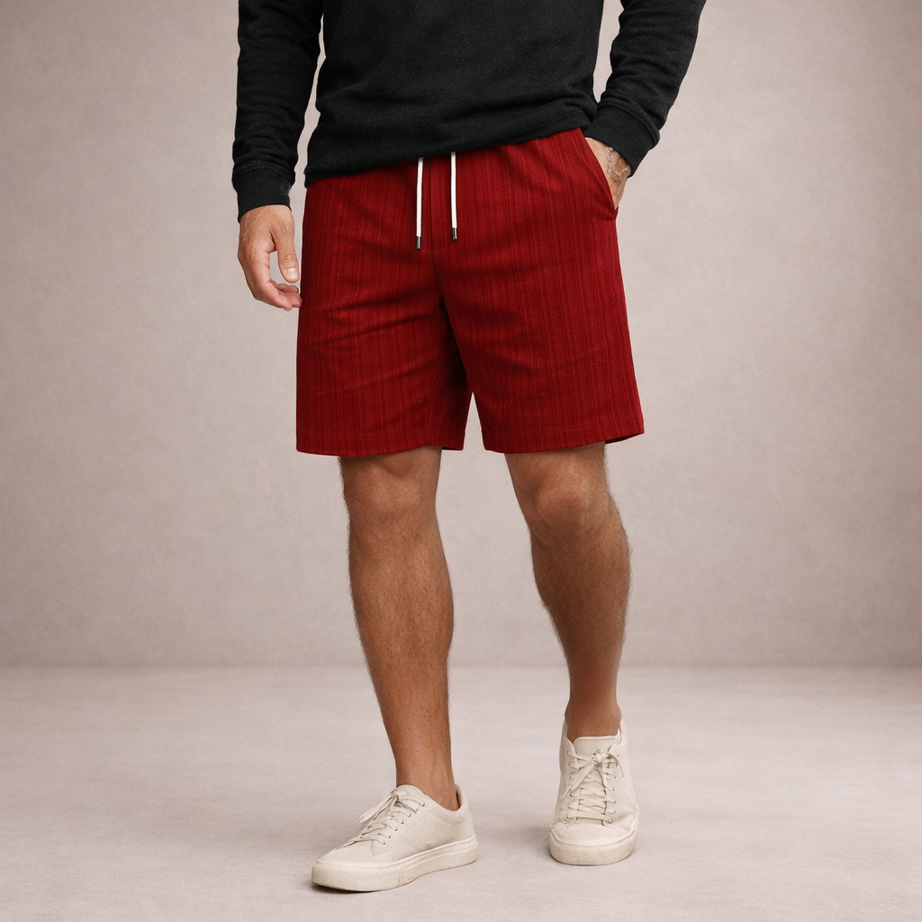 Men's Shorts Linen Regular Fit Breathable Summer Casual