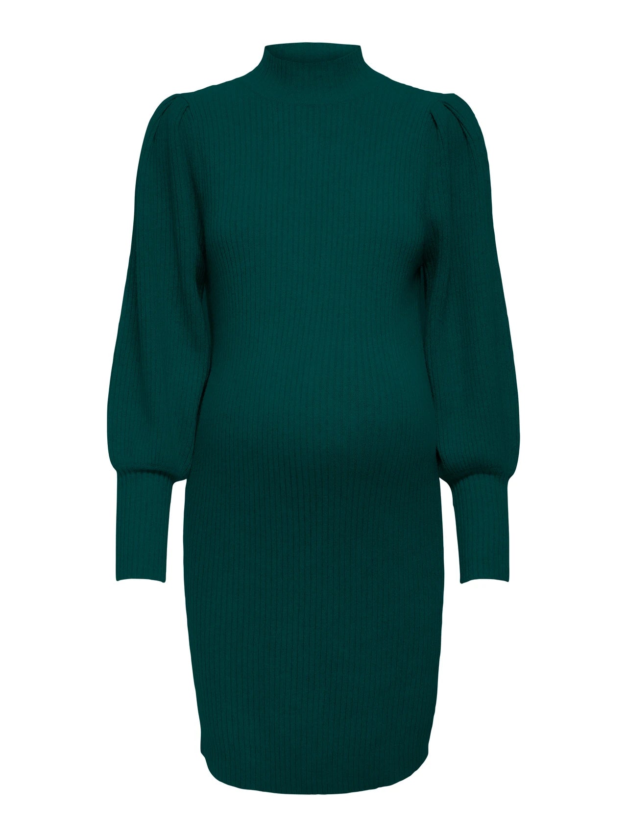 Maternity Dress Women's High Neck Casual Mini Dress