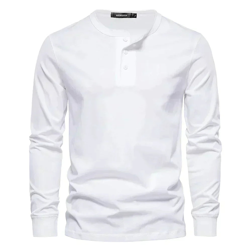 Men's Long Sleeve Button-Down Casual Comfortable Fit Shirt