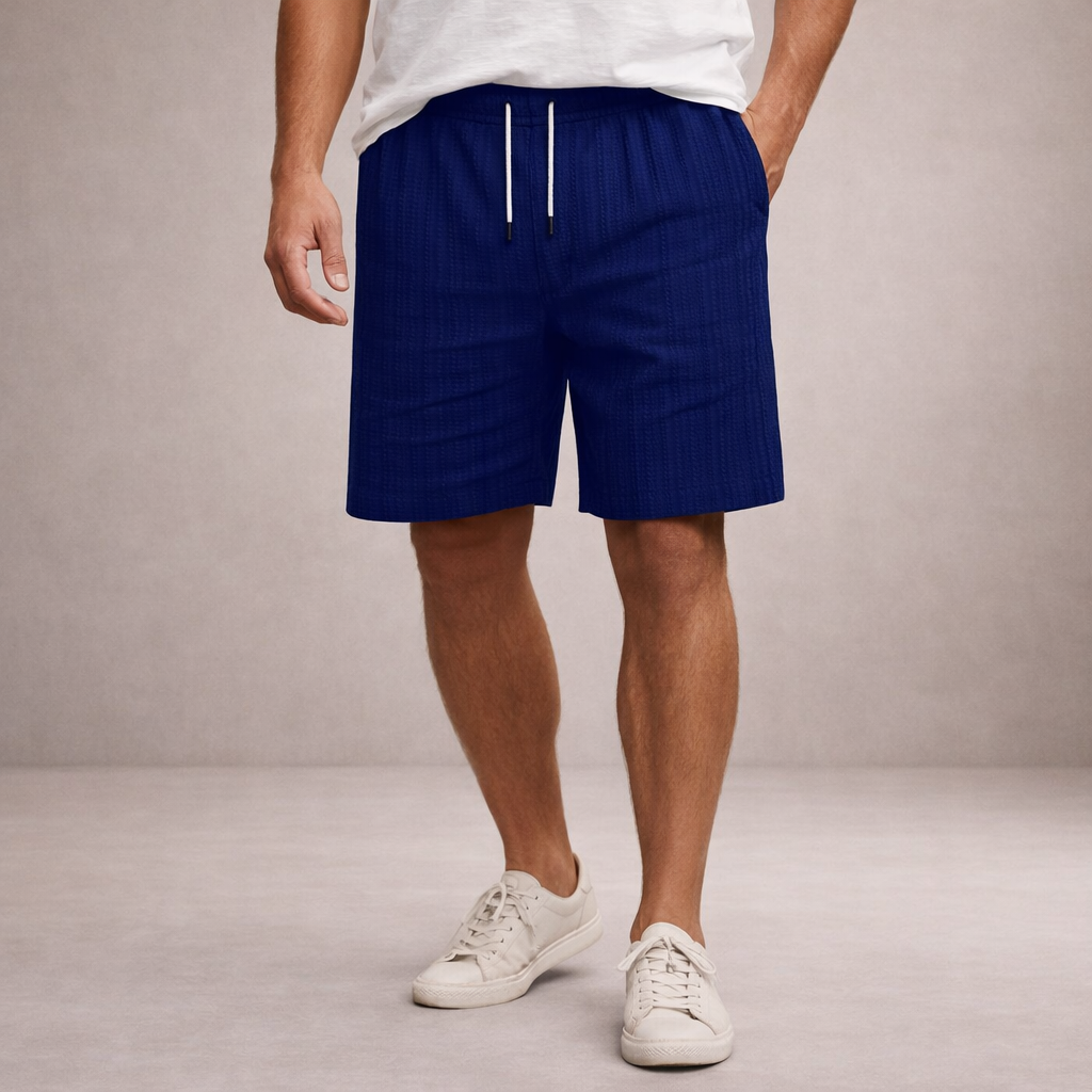 Men's Shorts Linen Regular Fit Breathable Summer Casual