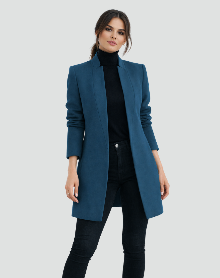 Women's Regular Fit Wool Round Neck Classic Cut