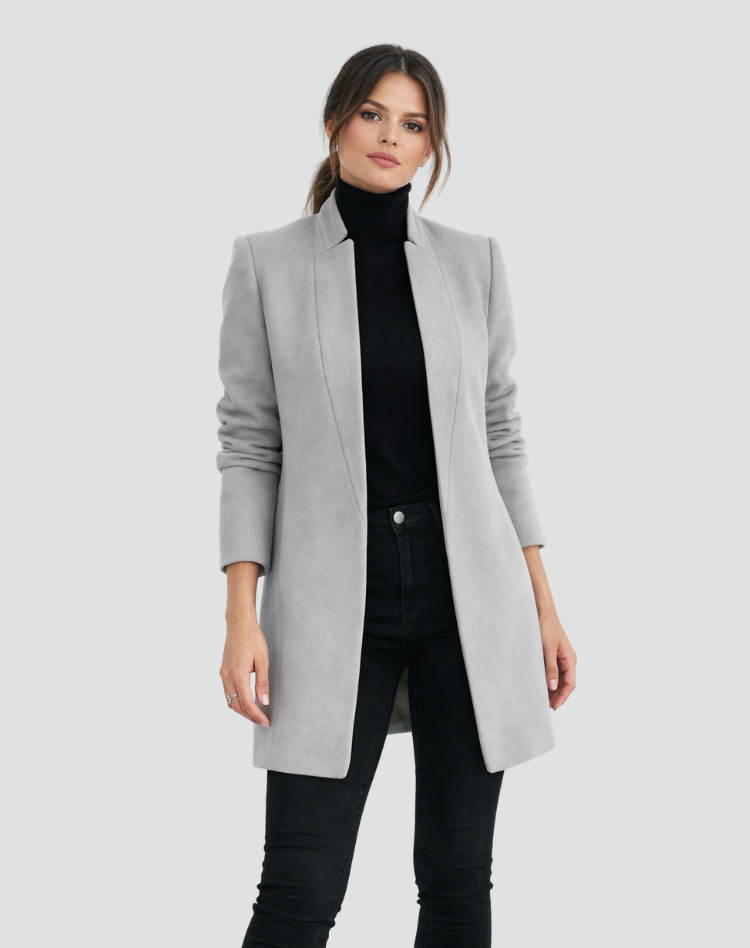 Women's Regular Fit Wool Round Neck Classic Cut