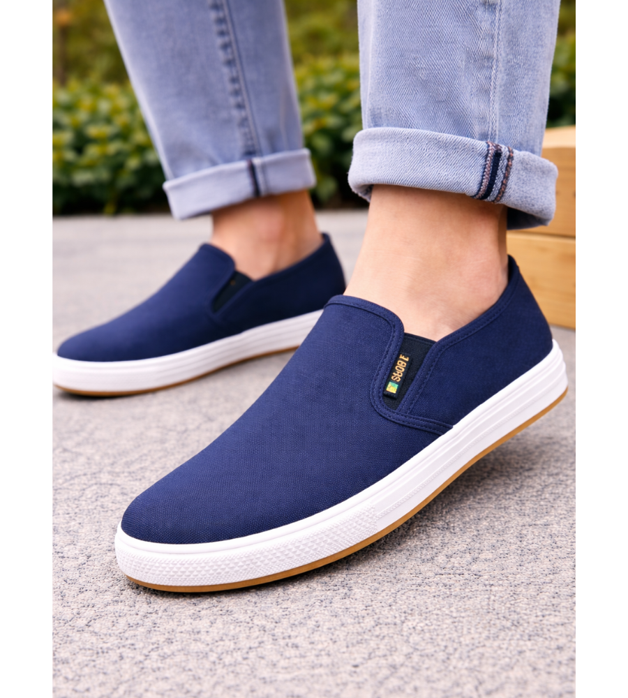 Men's Casual Slip-on Loafers With Comfort Sole