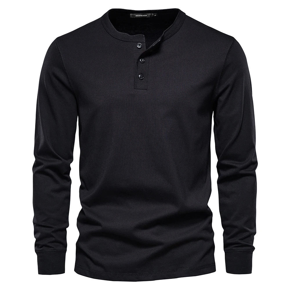 Men's Long Sleeve Button-Down Casual Comfortable Fit Shirt