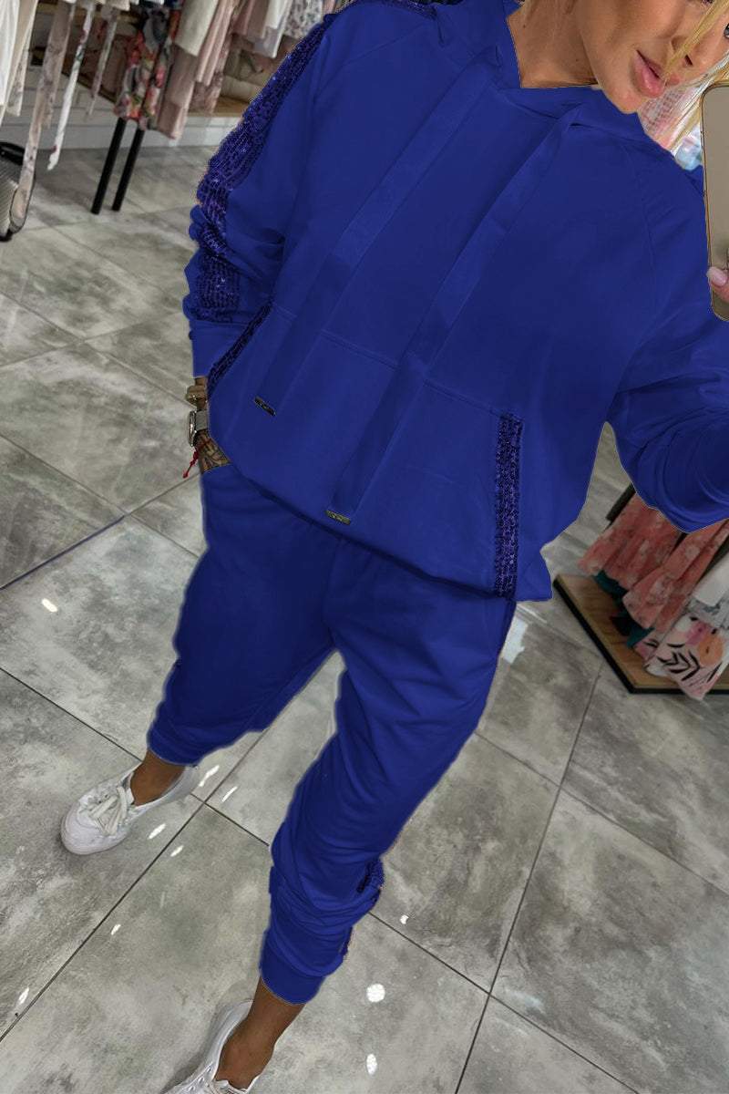 Women's Hoodie Set with Joggers and Comfortable Fit