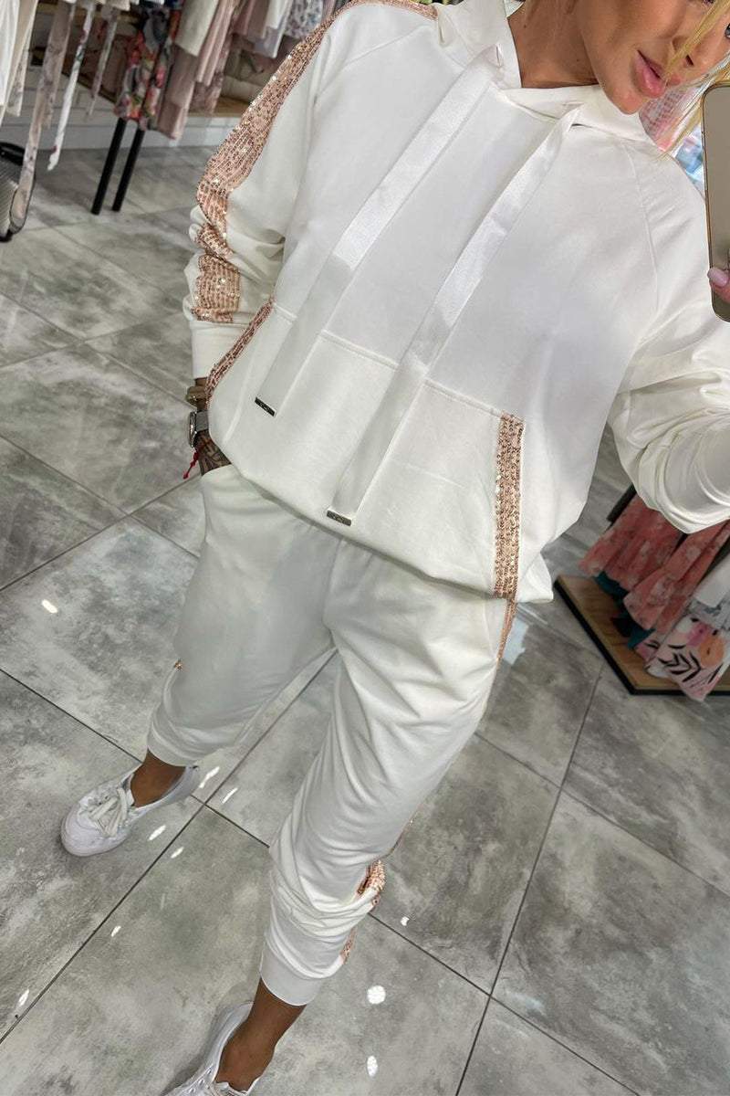 Women's Hoodie Set with Joggers and Comfortable Fit