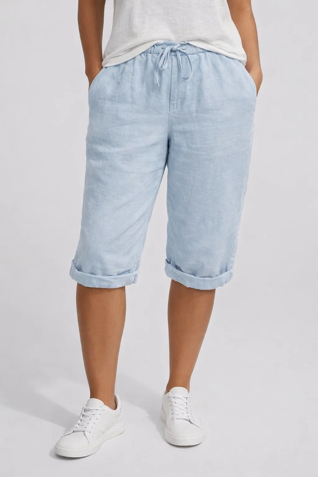 Women's Loose Fit Shorts Elastic Waist Summer