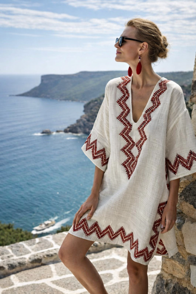 Short Beach Dress Women Loose Fit Summer