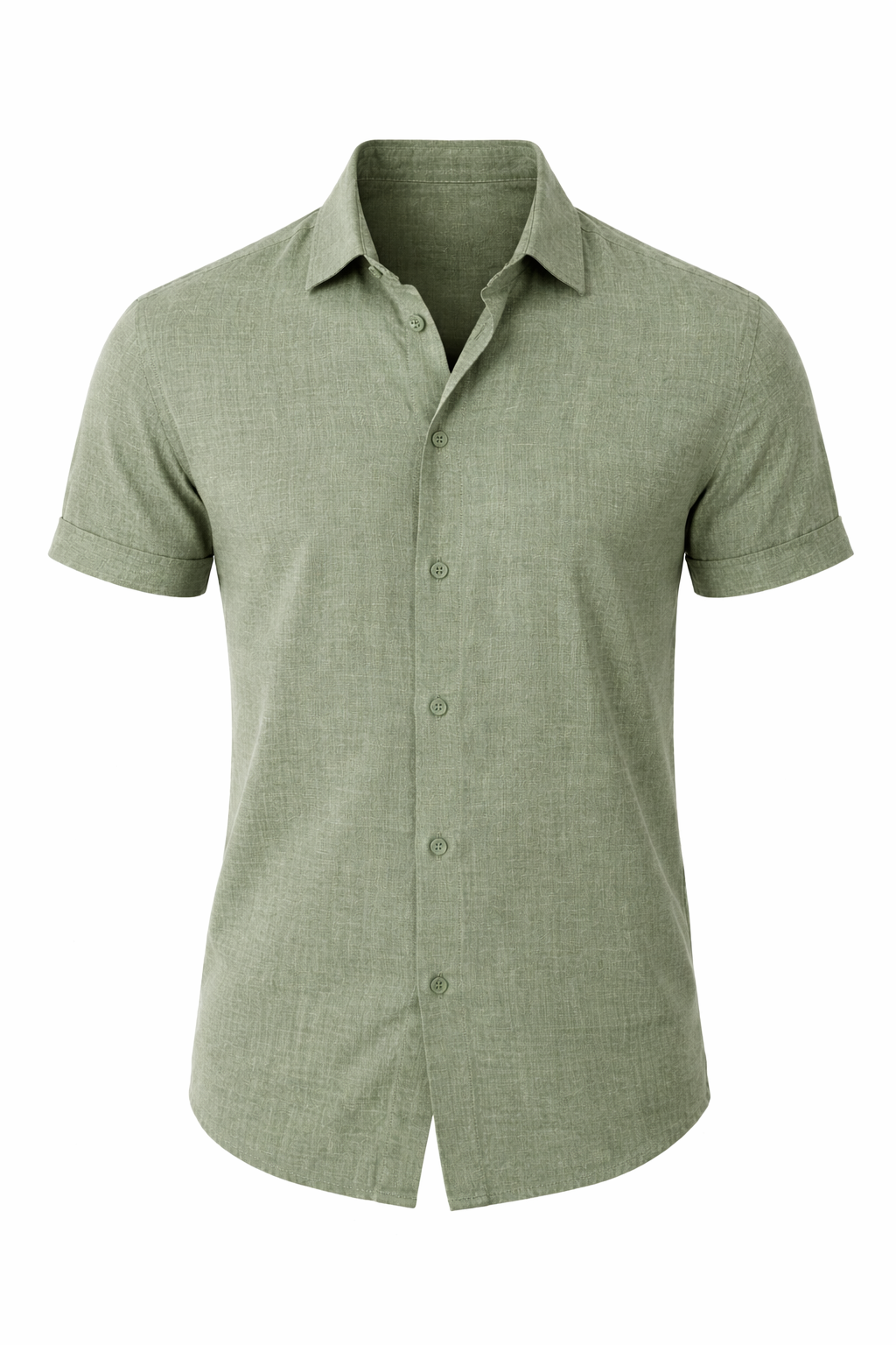 Men's Classic Long Sleeve Casual Summer Linen Shirt