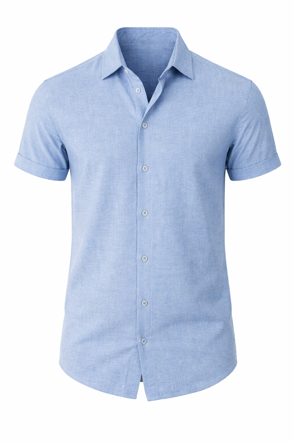 Men's Classic Long Sleeve Casual Summer Linen Shirt