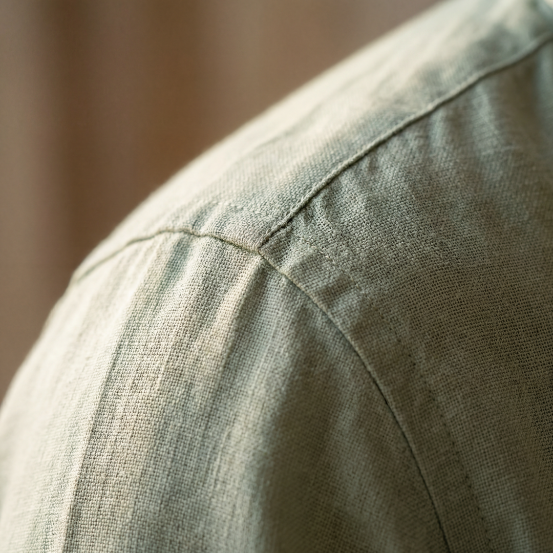 Men's Long Sleeve Linen Casual Summer Shirt