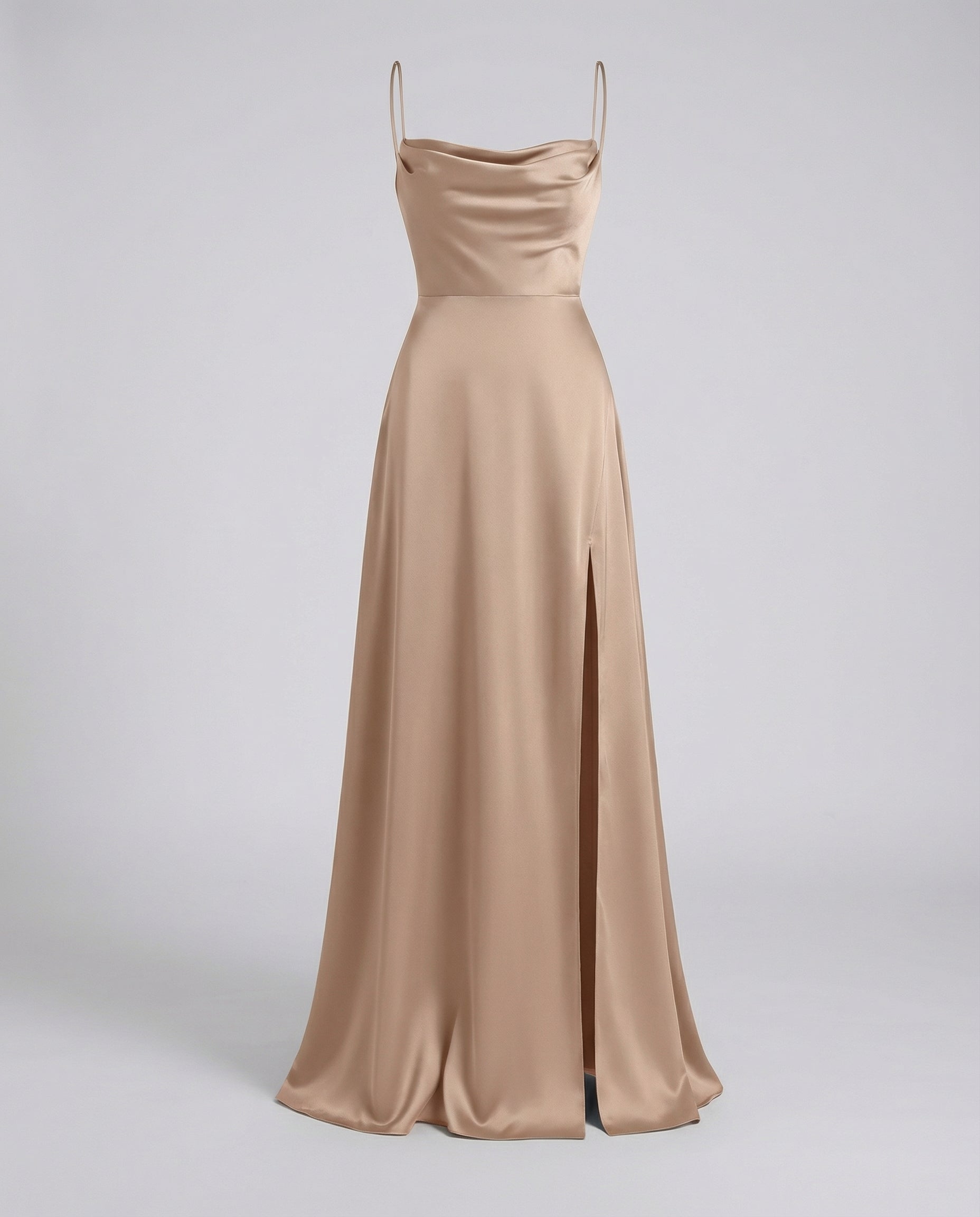 Women's Maxi Dress Leg Slit Elegant Casual Autumn