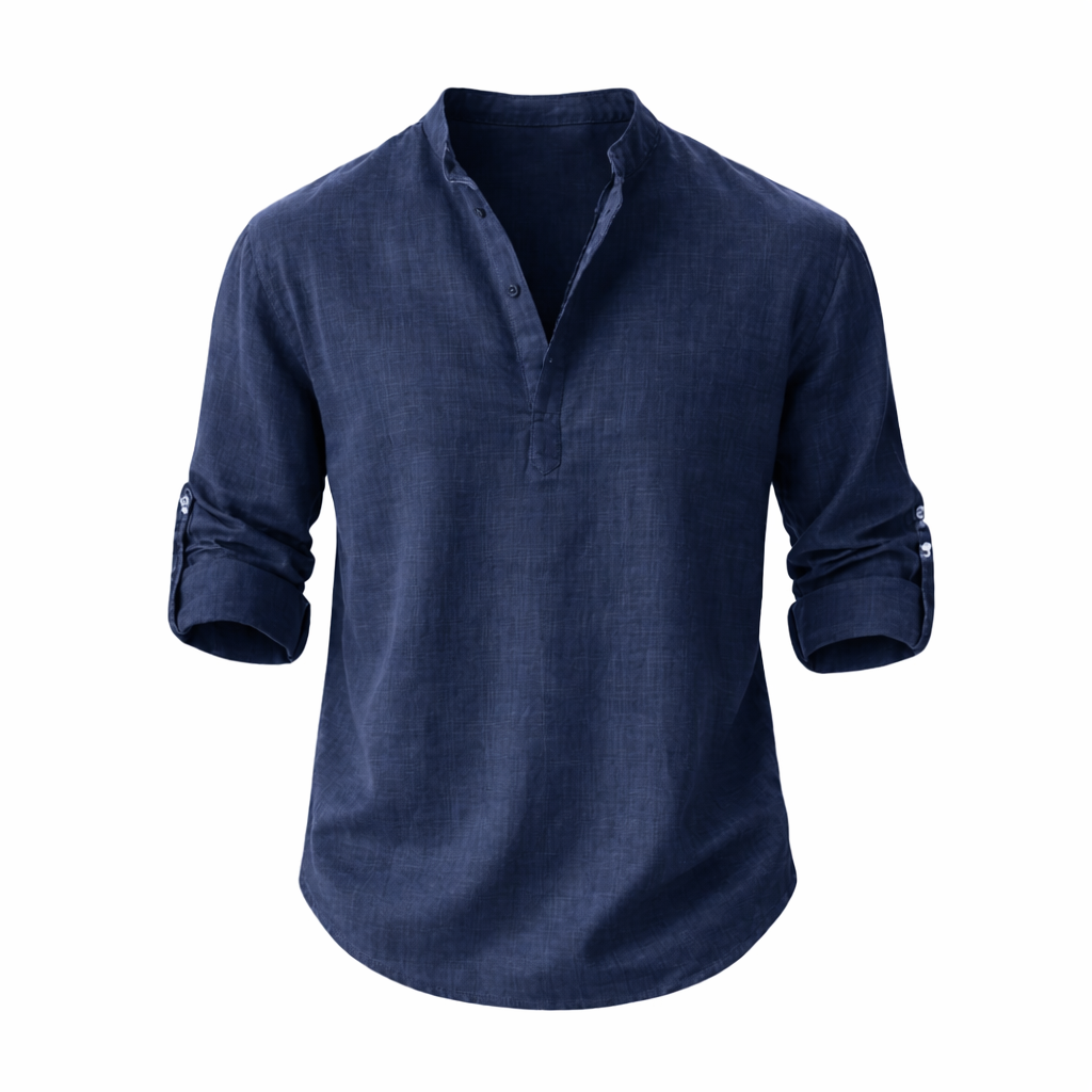 Men's Relaxed Fit Long Sleeve Casual Summer Shirt