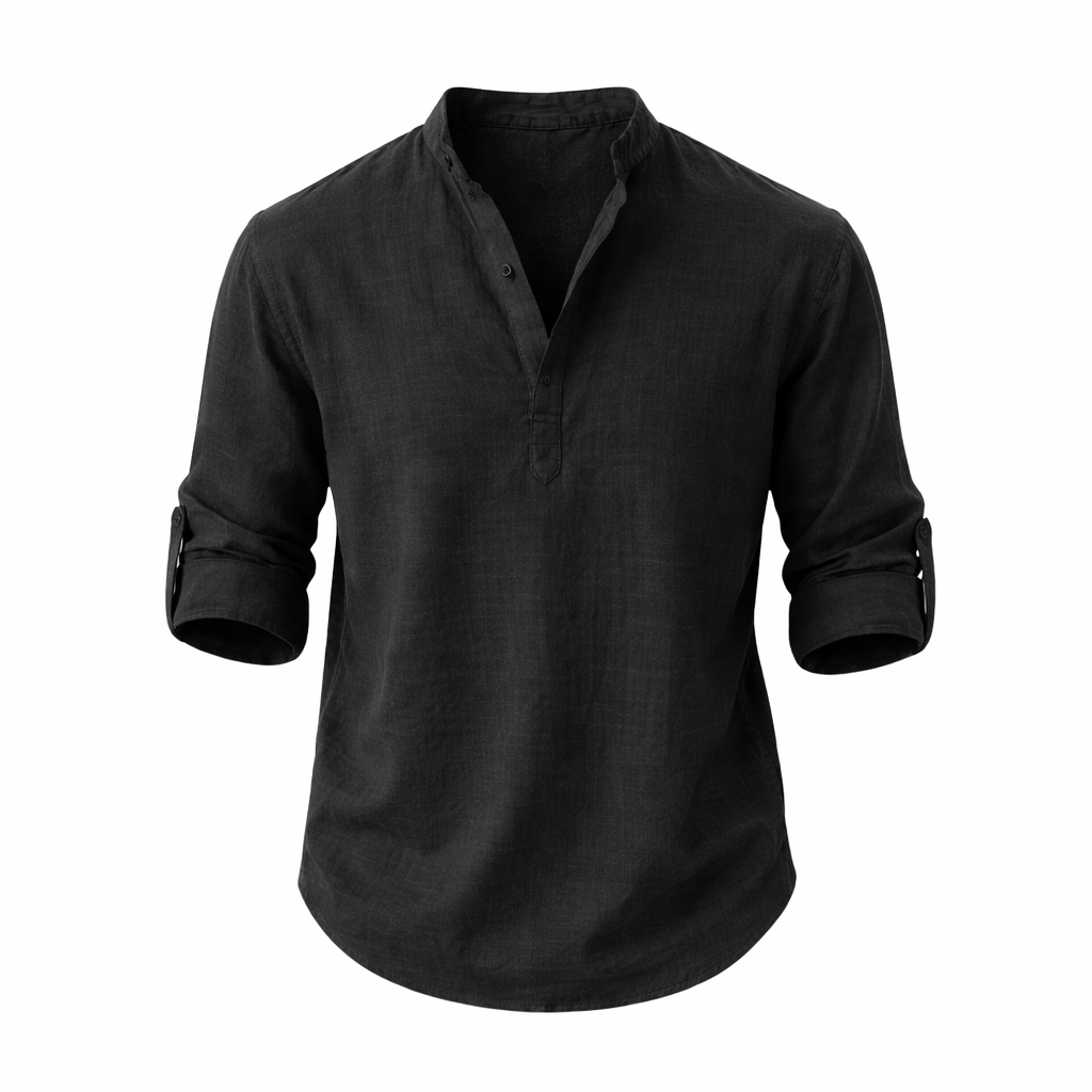 Men's Relaxed Fit Long Sleeve Casual Summer Shirt
