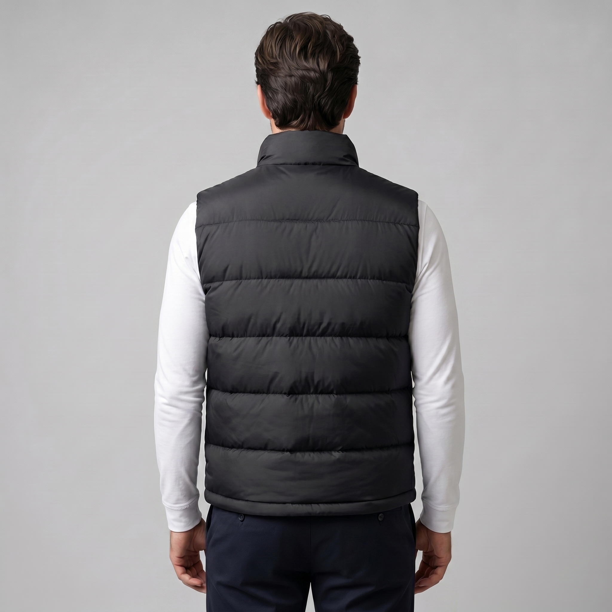 Quilted Padded Men's Casual Winter Gilet