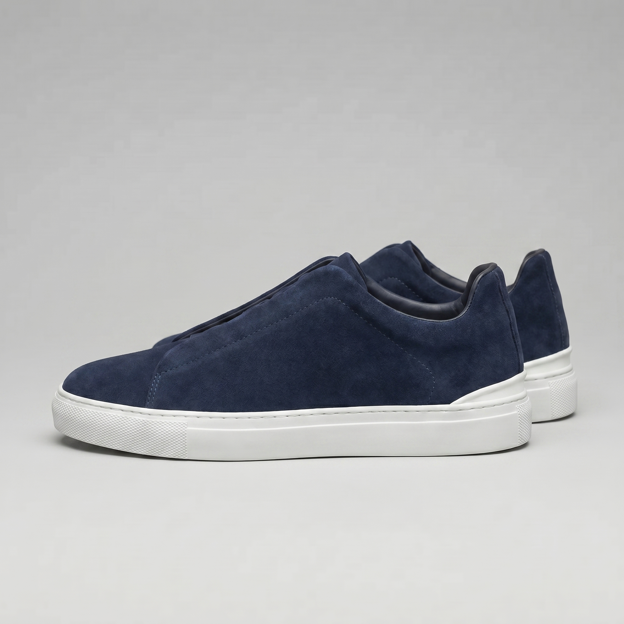 Men's Suede Slip-On Casual Comfort Trainers