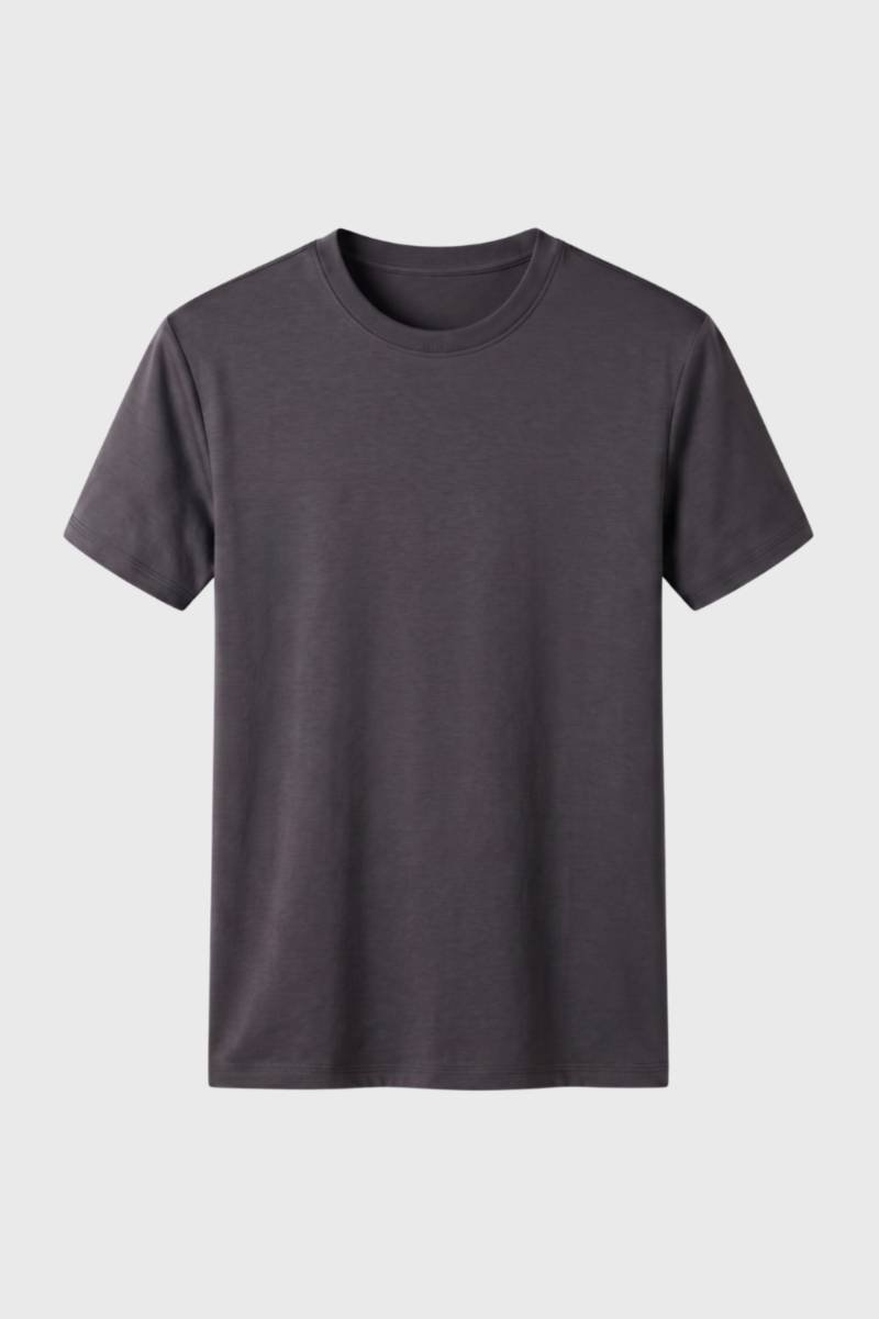 Men's T-shirt Regular Fit Round Neck Short Sleeves Casual