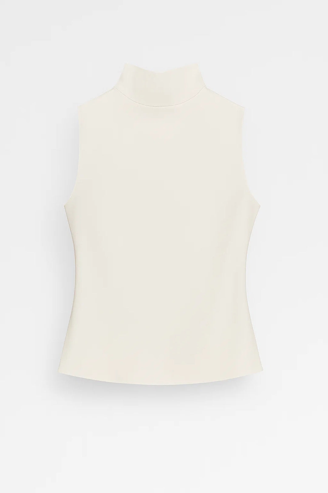 Women's Sleeveless Coldetail Slim Fitted Casual
