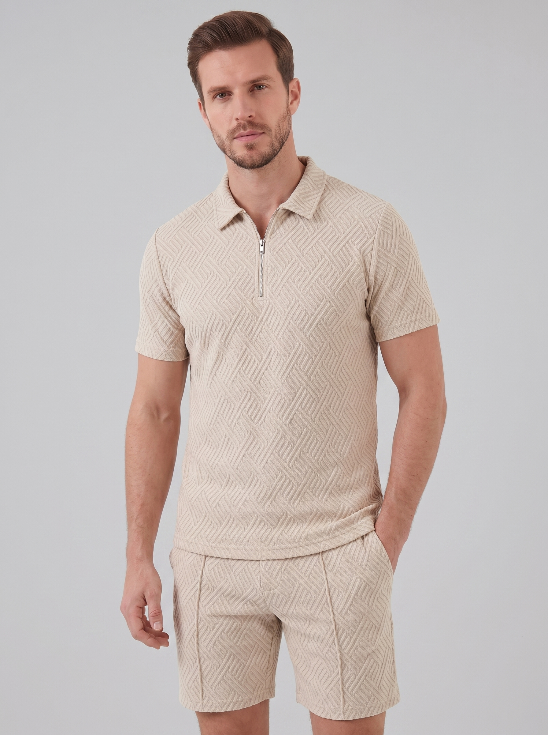 Summer Set Men Lightweight Breathable Casual Relaxed Fit
