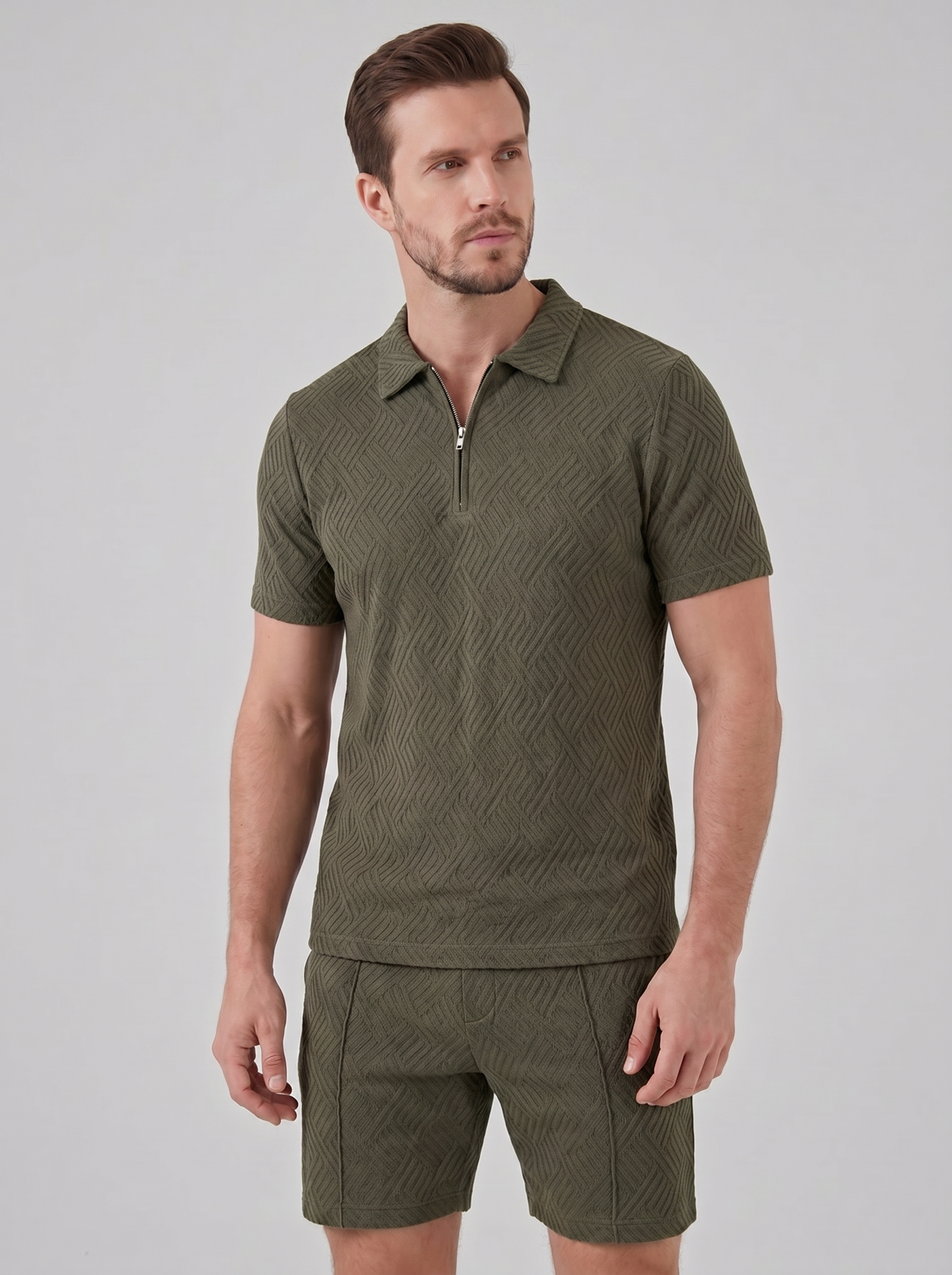 Summer Set Men Lightweight Breathable Casual Relaxed Fit