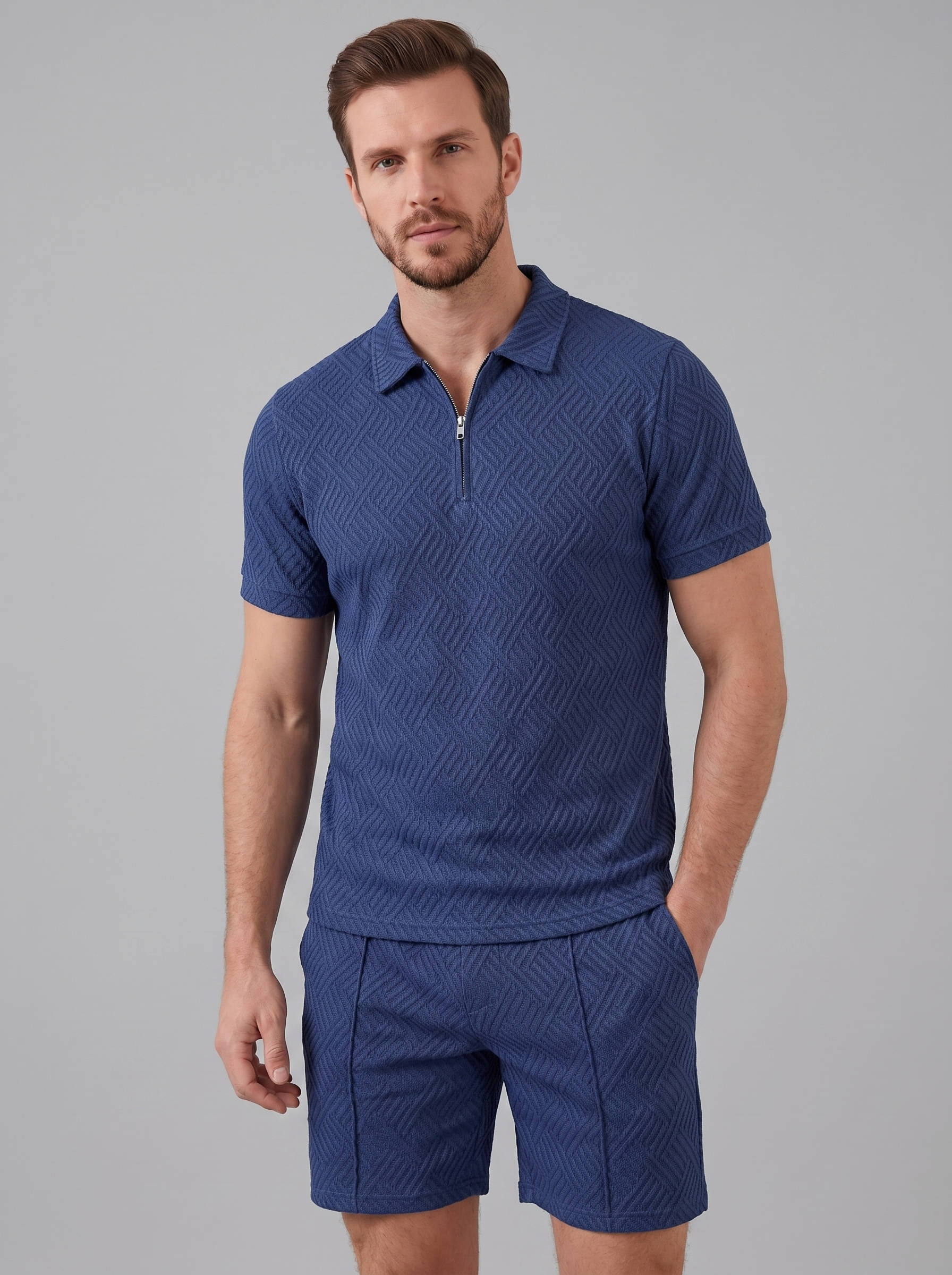 Summer Set Men Lightweight Breathable Casual Relaxed Fit