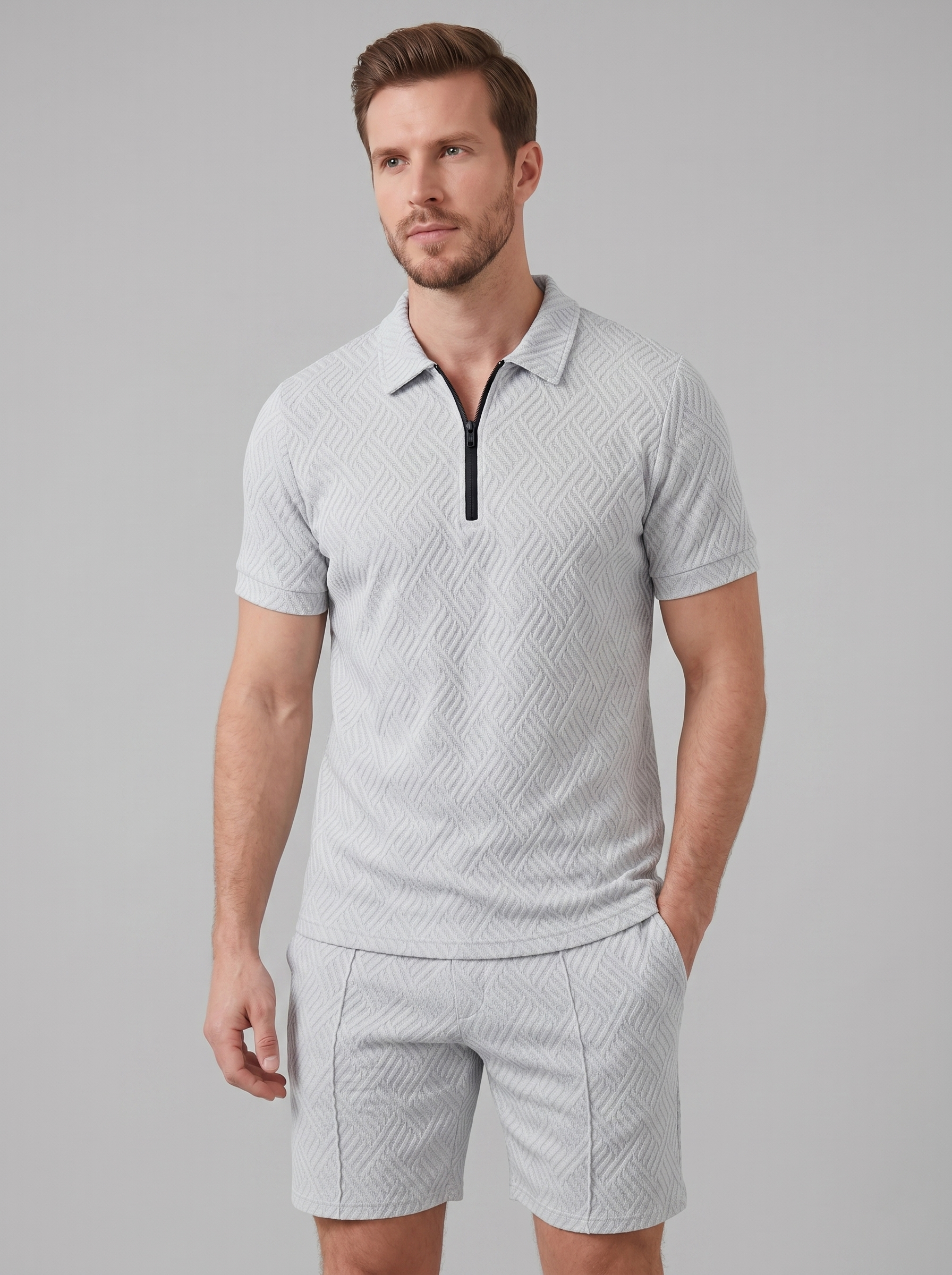 Summer Set Men Lightweight Breathable Casual Relaxed Fit